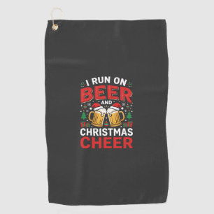 Weihnachtsbier Freuden Festtags Trinken Golfhandtuch