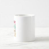 Weihnachtsbier Lustiges Weihnachtsgetränkedesign Kaffeetasse (Mittel)
