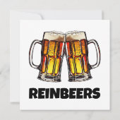 Weihnachtsbier Reinbeers (Rückseite)