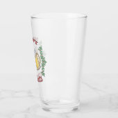 Weihnachtsbierglas Glas (Links)