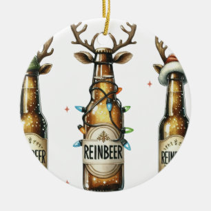 Weihnachtsbierschmuck Keramik Ornament