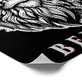 Weihnachtsbigfoot - Glaube an Bigfoot Tragen von S Poster (Ecke)