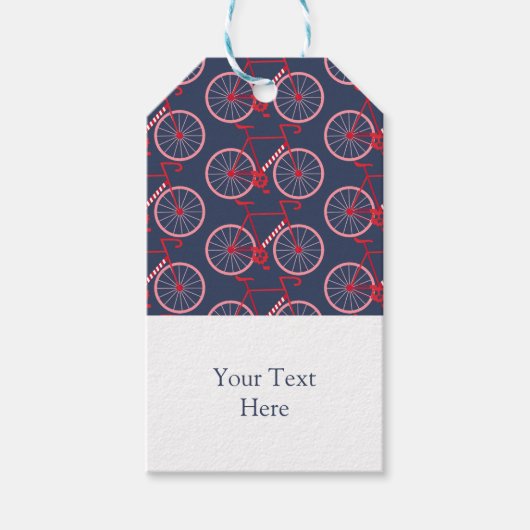 Weihnachtsbikes Geschenkanhänger (Vorderseite)