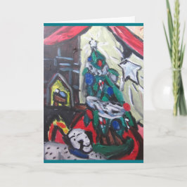 Weihnachtsbild Feiertagskarte