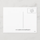 Weihnachtsbild für Postkarte (Rückseite)