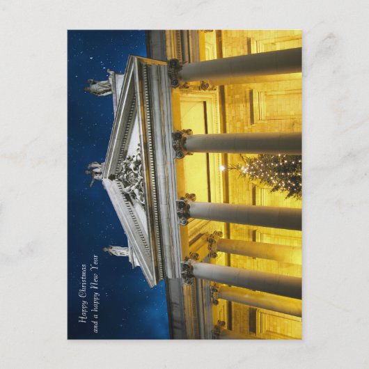 Weihnachtsbild für Postkarte (Vorderseite)