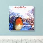 Weihnachtsbild für verpackte Leinwand (Insitu (Holzboden))