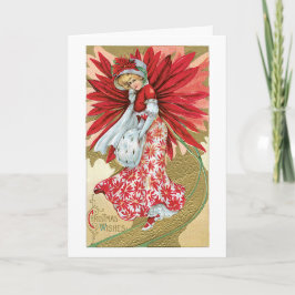 Weihnachtsbild-Grußkarte Feiertagskarte