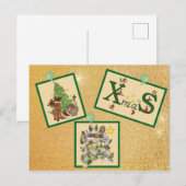 Weihnachtsbild Postkarte (Vorne/Hinten)