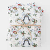 Weihnachtsbilder als Wrackpapier Geschenkpapier Set (Beispiel)