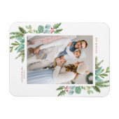 Weihnachtsbilder in Aquarellfarben - Foto Magnet (Horizontal)