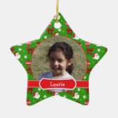 Weihnachtsbilder Kinderstar Foto Ornament (Vorne)