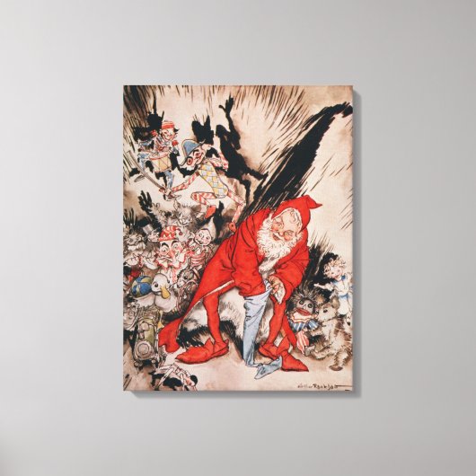 Weihnachtsbilder Leinwanddruck (Vorderseite)