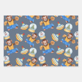 Weihnachtsbilder - Papierblätter Geschenkpapier Set (Vorderseite 2)