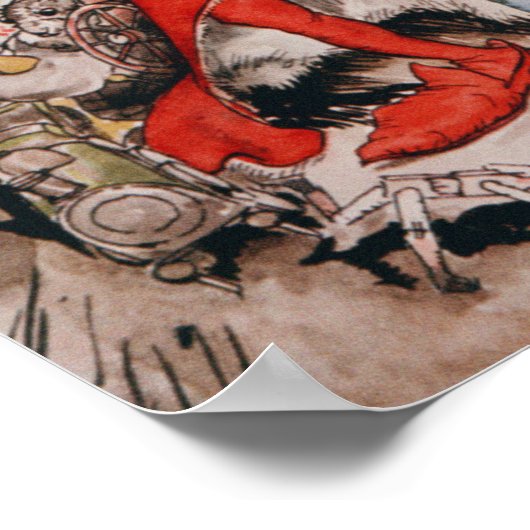 Weihnachtsbilder Poster (Ecke)