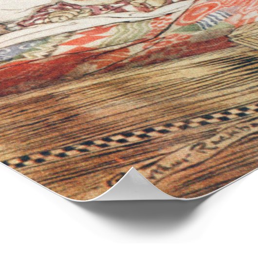 Weihnachtsbilder Poster (Ecke)