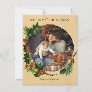 Weihnachtsbildern Feiertagskarte