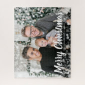 Weihnachtsbilderrahmen Puzzle (Vertikal)