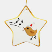 Weihnachtsbird Star Tree Ornament (Hinten)