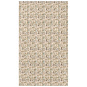 Weihnachtsbird und Blume Ephemera Tischdecke (Vorderseite)