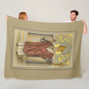 Weihnachtsbischof St. Nikolaus Katholisch Fleecedecke