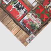 Weihnachtsblanket, Allerheim kommt Zuhause Funny C Seidenpapier (Detail)