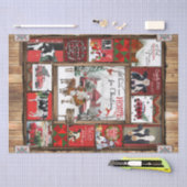 Weihnachtsblanket, Allerheim kommt Zuhause Funny C Seidenpapier (Handwerk)