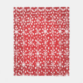 Weihnachtsblanket Fleecedecke (Vorderseite)