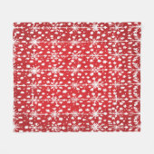 Weihnachtsblanket Fleecedecke (Vorderseite (Horizontal))