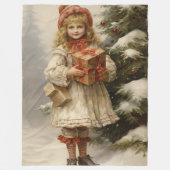 Weihnachtsblanket Fleecedecke (Vorderseite)