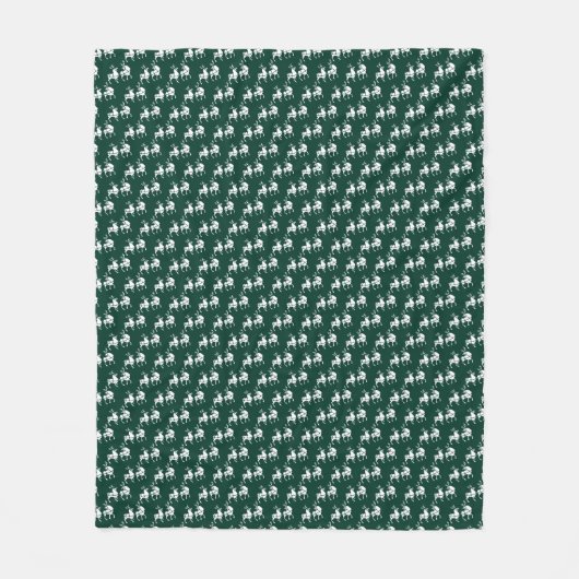 Weihnachtsblanket Holiday Rentier Fleece Blanket (Vorderseite)