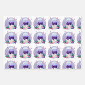 Weihnachtsblase Teeverpackungspapier Geschenkpapier Set (Vorderseite 2)