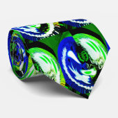 Weihnachtsblasen Krawatte (Gerollt)