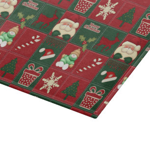 Weihnachtsbläser-11x8 GLASSCHNITTSTELLE Schneidebrett