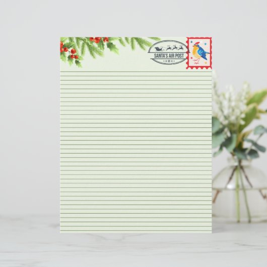 Weihnachtsblatt (Stehend Vorderseite)