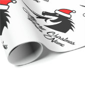 Weihnachtsblatt Geschenkpapier (Rolleneckpunkt)