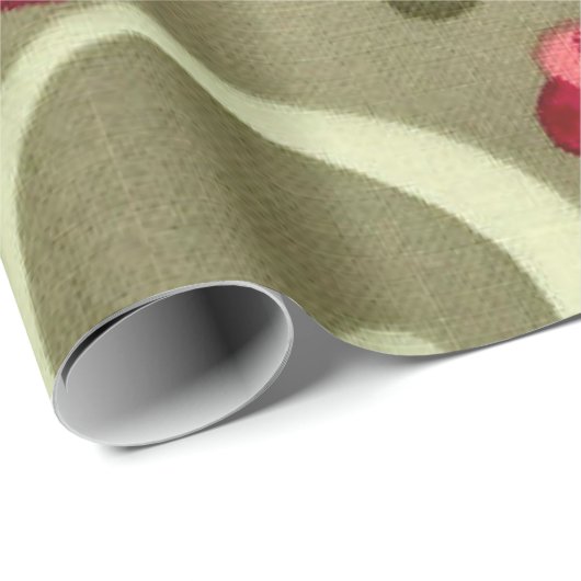 Weihnachtsblatt Geschenkpapier (Rolleneckpunkt)