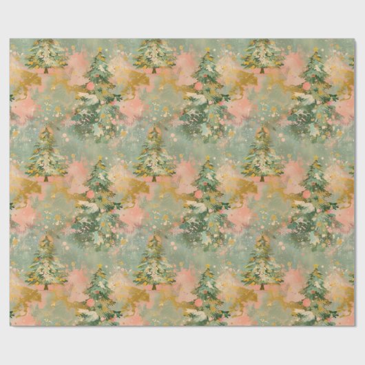 Weihnachtsblatt Geschenkpapier (Flach)