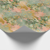 Weihnachtsblatt Geschenkpapier (Ecke)