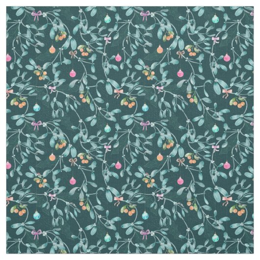 Weihnachtsblatt Stoff (Muster)