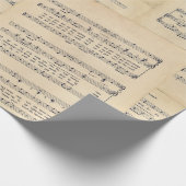 Weihnachtsblatt-Umschlagpapier Geschenkpapier (Ecke)