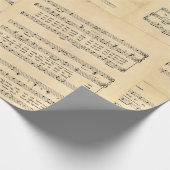 Weihnachtsblatt-Umschlagpapier Geschenkpapier (Ecke)