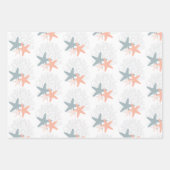 Weihnachtsblätter am Meer Geschenkpapier Set (Vorderseite 2)