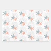 Weihnachtsblätter am Meer Geschenkpapier Set (Vorderseite 2)