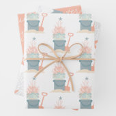 Weihnachtsblätter am Meer Geschenkpapier Set (Beispiel)