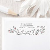 Weihnachtsblätter und Berries (Insitu)