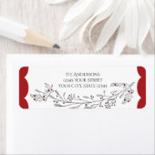 Weihnachtsblätter und Berries (Insitu)