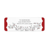 Weihnachtsblätter und Berries (Vorne)