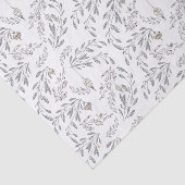 Weihnachtsblätter und Berries Seidenpapier (Ausschnitt)