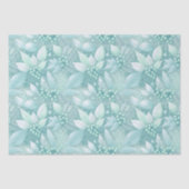 Weihnachtsblättern an der Küste - Muster #7 ID1009 Seidenpapier (Vorderseite)